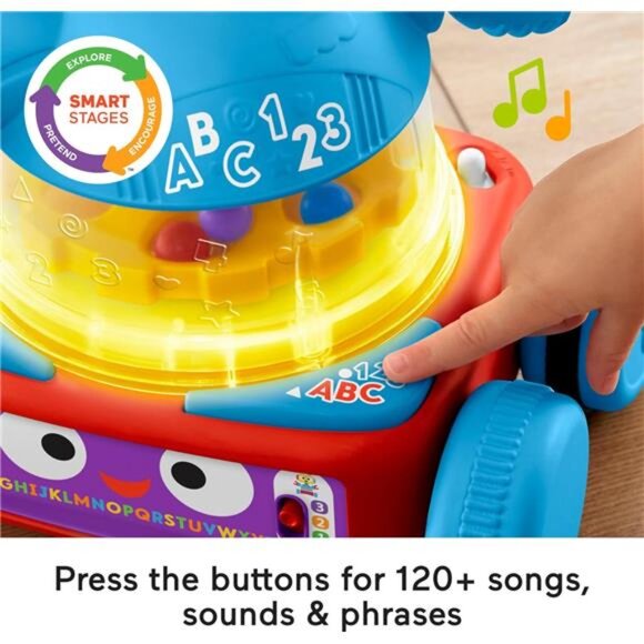 Baby Toddler & Preschool Toy, 4-in-1 Learning Bot with Music Lights & Smart - Picture 4 of 7